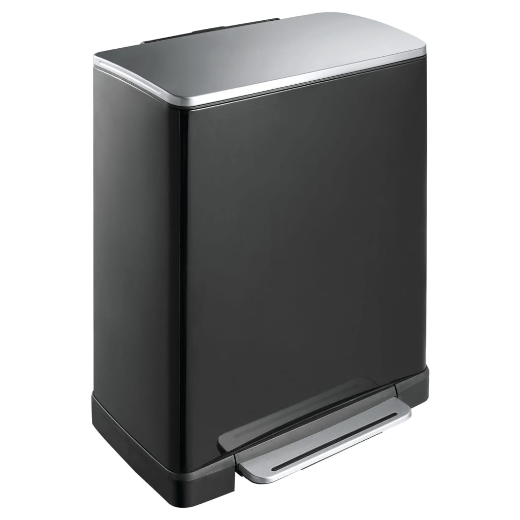 Eko Eko Treteimer E-Cube 50 l Mattschwarz