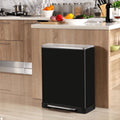 Eko Eko Treteimer E-Cube 50 l Mattschwarz