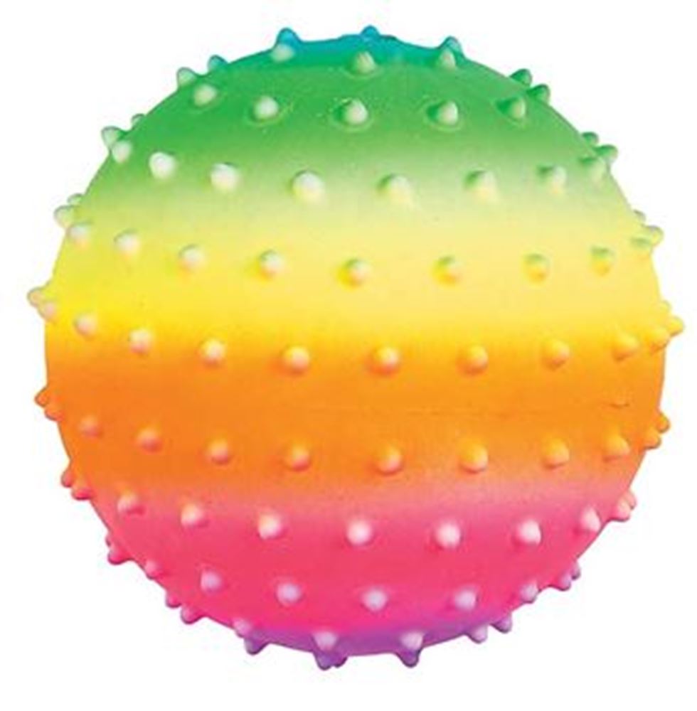 Summerplay bal spiky rainbow 20cm kunststof
