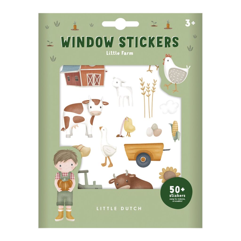 Little dutch little farm raamstickers