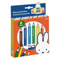 Bambolino Toys Miffy Buntstifte, 6 Stück + Anspitzer