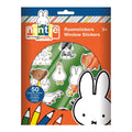 Totum nijntje raamstickers, niet permanente verplaatsbare stickers met speelachtergrond - educatief speelgoed junior vanaf 3 jaar - bambolino toys