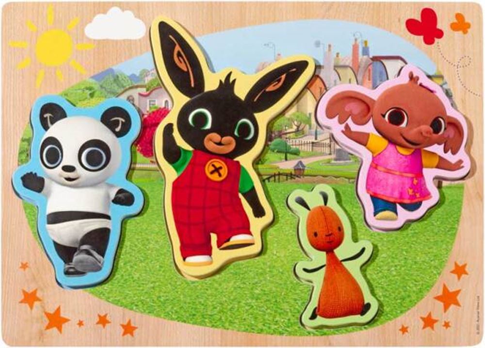 Bing houten puzzel 1+. 30x16x6.5 cm