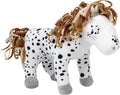 Bambolino toys knuffel pluche fien en teun - stip de pony, 25cm