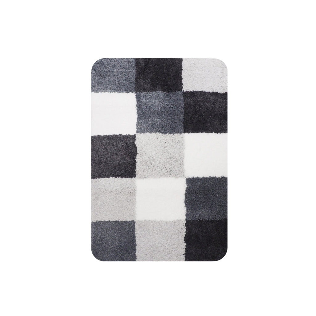 Brest badmat 60x90cm grijs