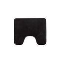 Dutch house toiletmat caen 60x50 cm zwart