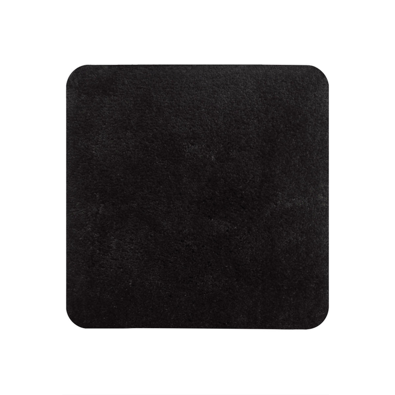 Niederländisches Haus Dutch House Bidetmatte Caen 60x60 cm Schwarz
