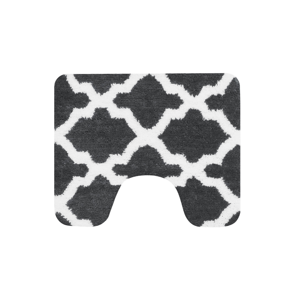 Dutch House Toulon Toilettenmatte 60x50cm anthrazit
