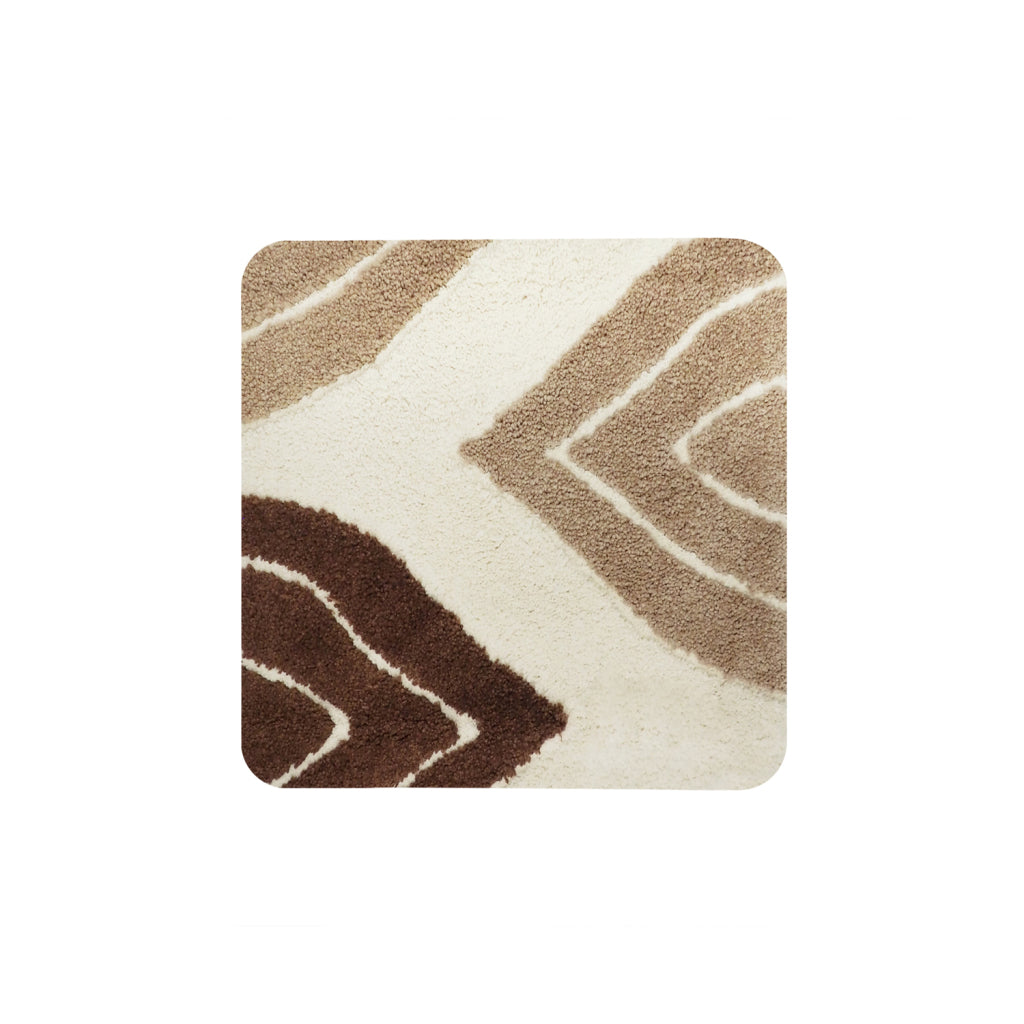 Dutch House Bidetmatte Paris 60x60 cm braun