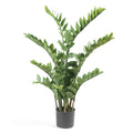 Smaragdgrüne künstliche Pflanze Zamioculcas grün 110 cm 11.662c