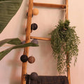 Emerald kunstplant hangend in pot bamboe 50 cm