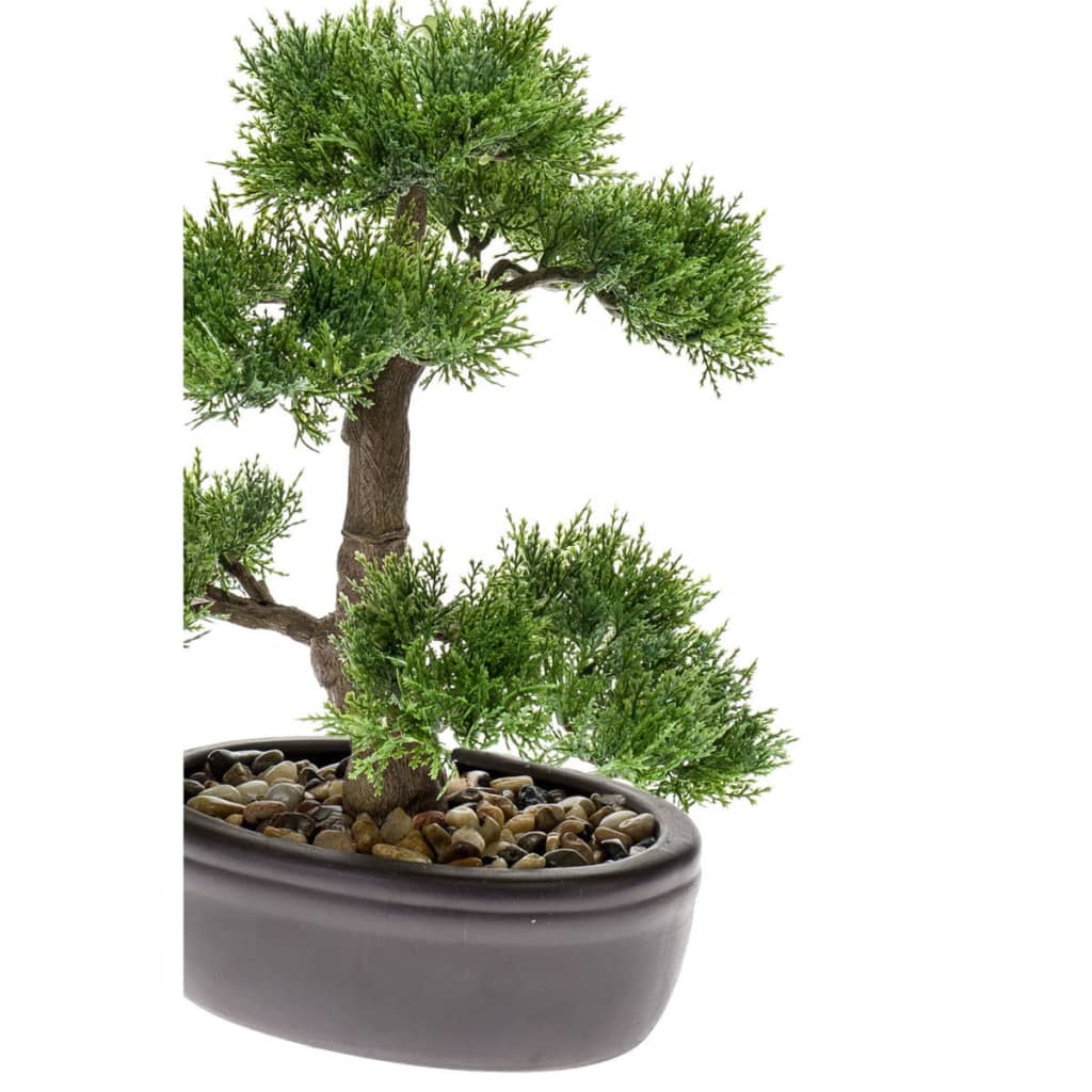 Smaragdgrüner Bonsai aus Zeder, 32 cm, 420001