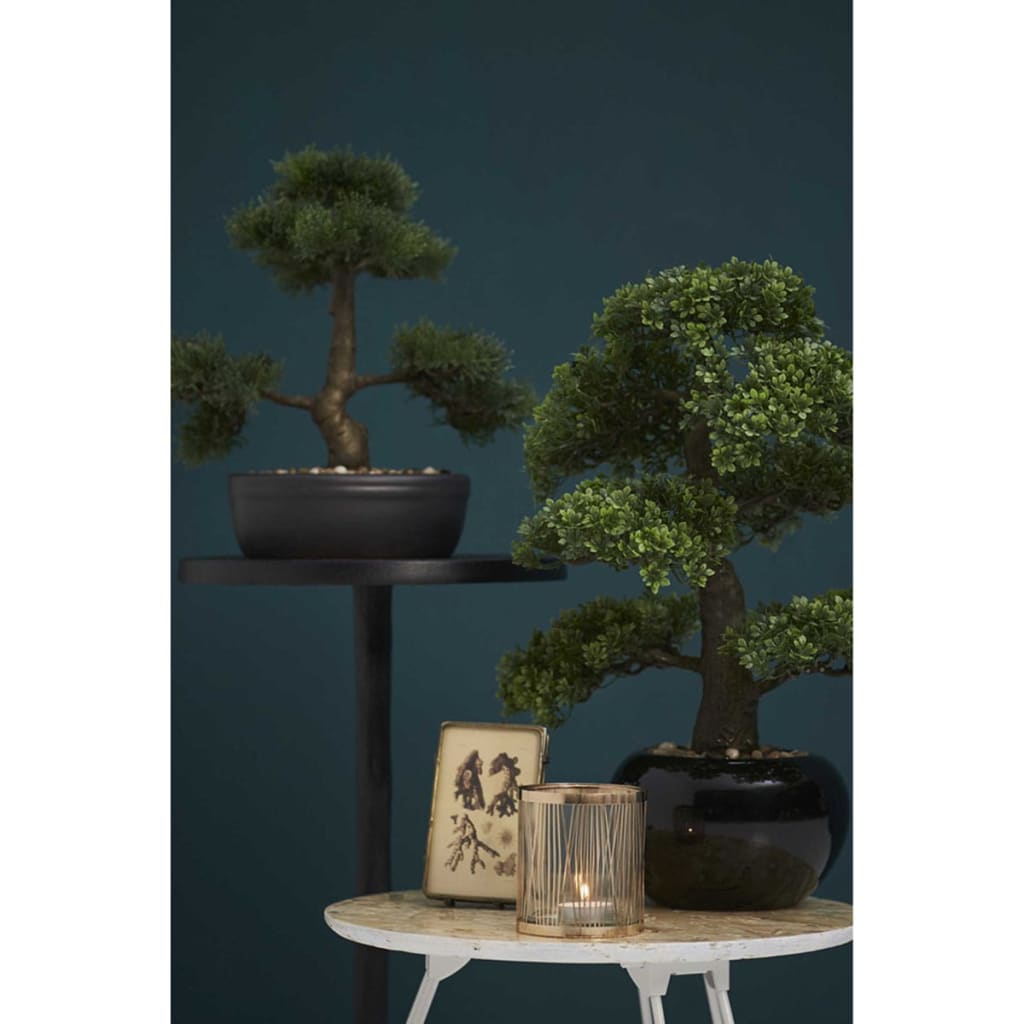 Smaragdgrüner Bonsai aus Zeder, 32 cm, 420001