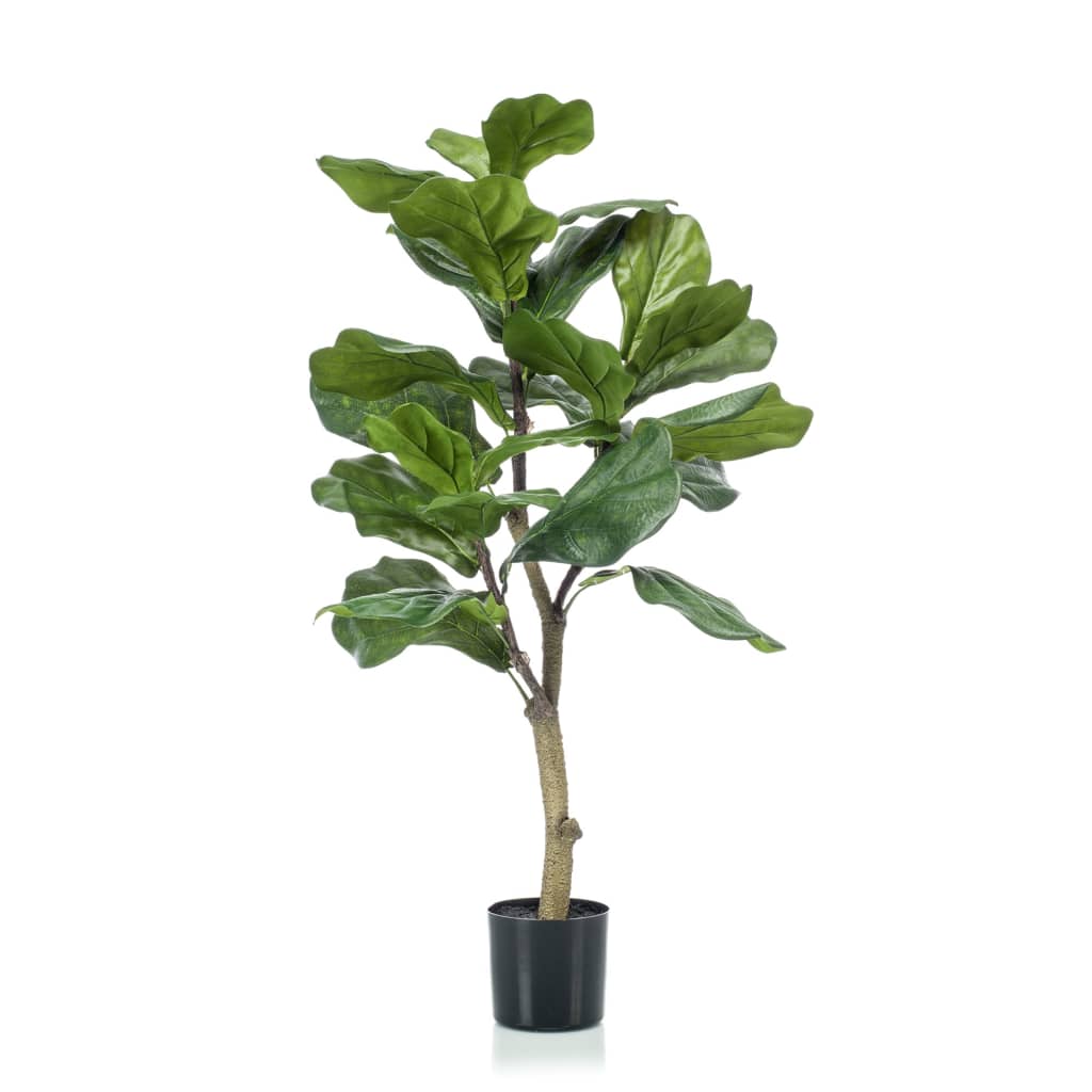 Smaragdgrüne künstliche Geigenfeige, 90 cm