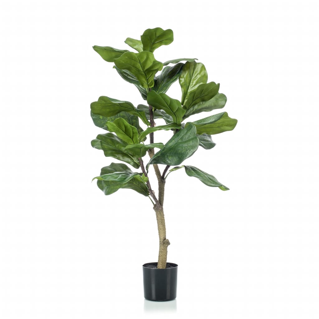Smaragdgrüne künstliche Geigenfeige, 90 cm