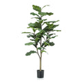 Smaragd Smaragdkunstpflanze Violette Blattpflanze 120 cm