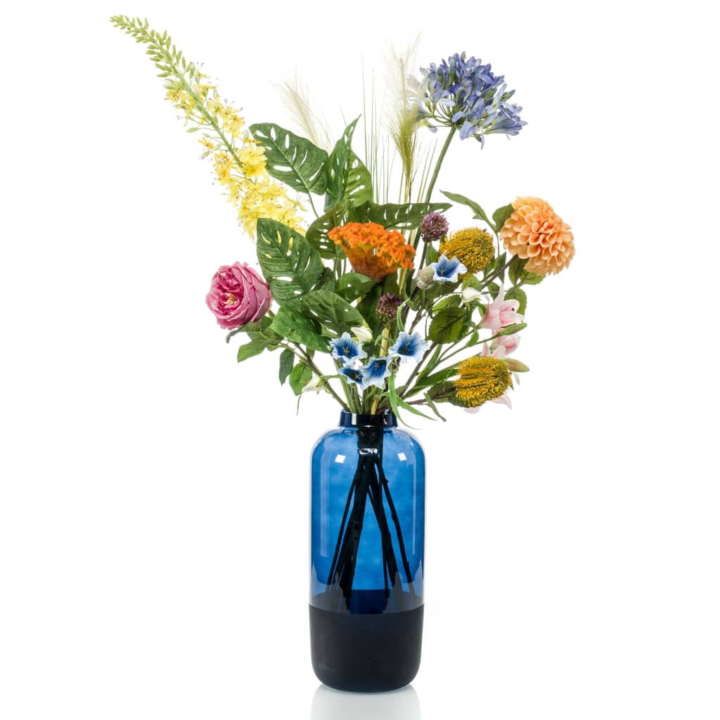 Smaragdgrüner künstlicher Blumenstrauß Ultimate Bliss XL 100 cm mehrfarbig
