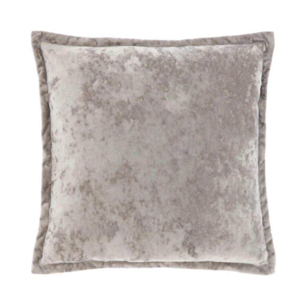 Andere Marken Einzigartiges Wohnkissen Tatum 45x45 cm Chateau Grau Baumwolle