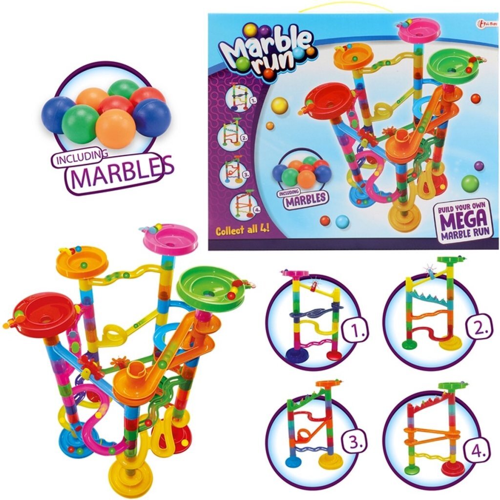 Toi-Toys Kugelbahn-Set, 20-teilig
