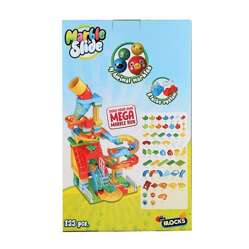 Toi-toys toi toys bouwstenen midi knikkerbaan