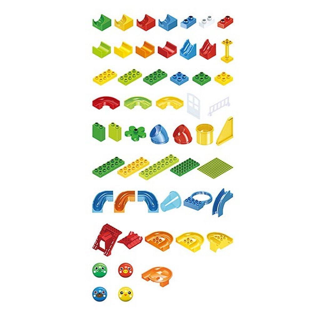 Toi-toys toi toys bouwstenen midi knikkerbaan