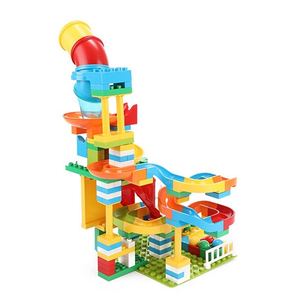 Toi-toys toi toys bouwstenen midi knikkerbaan