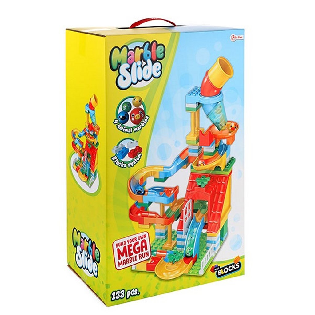 Toi-toys toi toys bouwstenen midi knikkerbaan