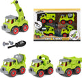 Toi-Toys Autos, Lastwagen, Baufahrzeuge mit Schraubenzieher