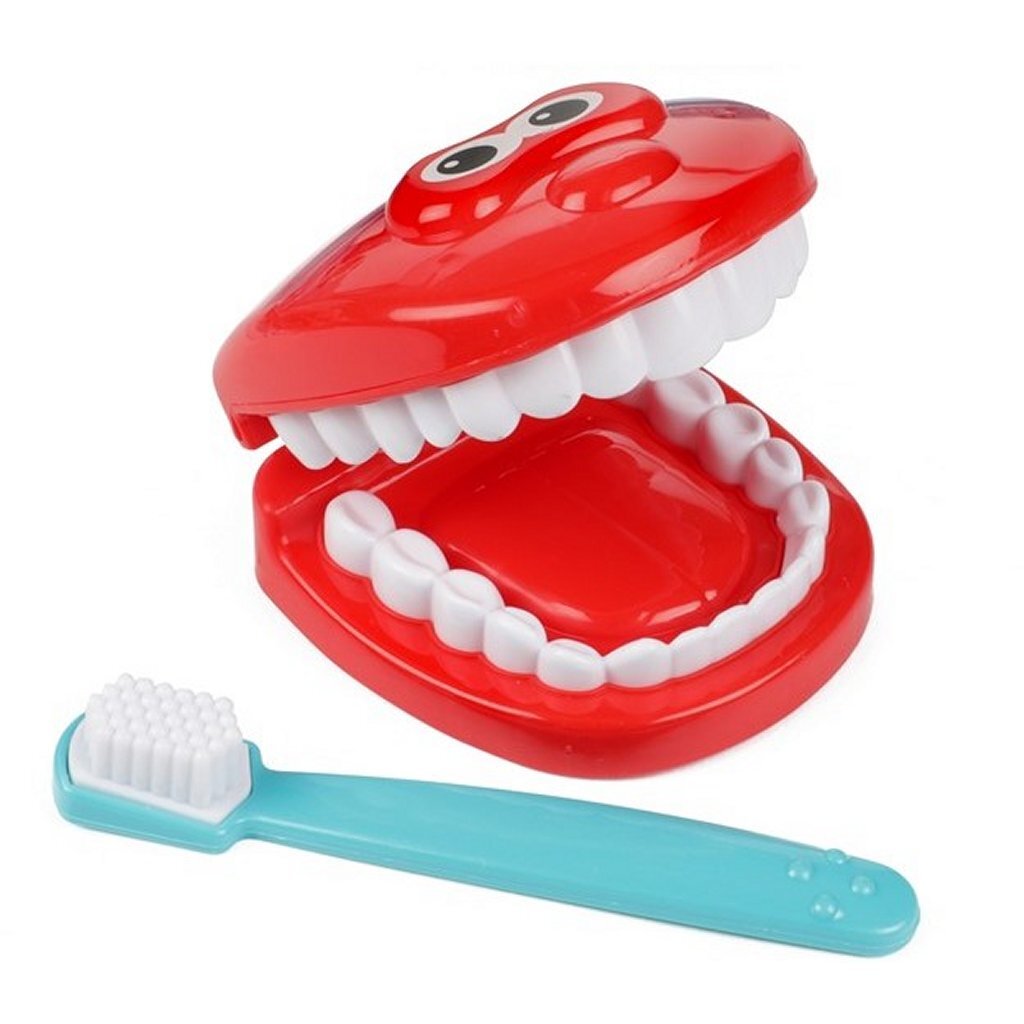 Toi-toys tandartskoffer met accessoires, 10dlg.