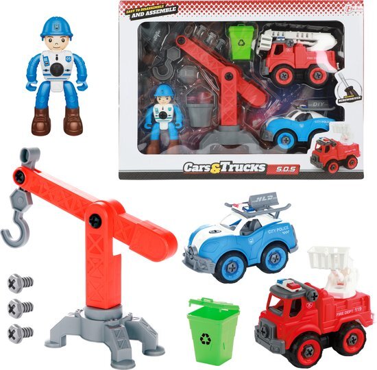 Toi-toys toi toys speelset hulpdienst 36x26,5cm