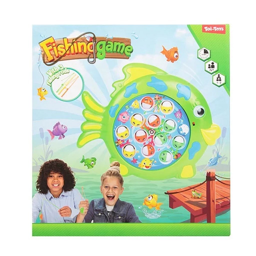 Toi-Toys Angelspiel-Drehteller: Fange Fische mit Soundeffekten!