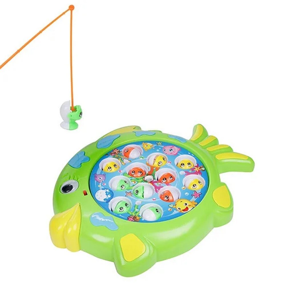 Toi-Toys Angelspiel-Drehteller: Fange Fische mit Soundeffekten!