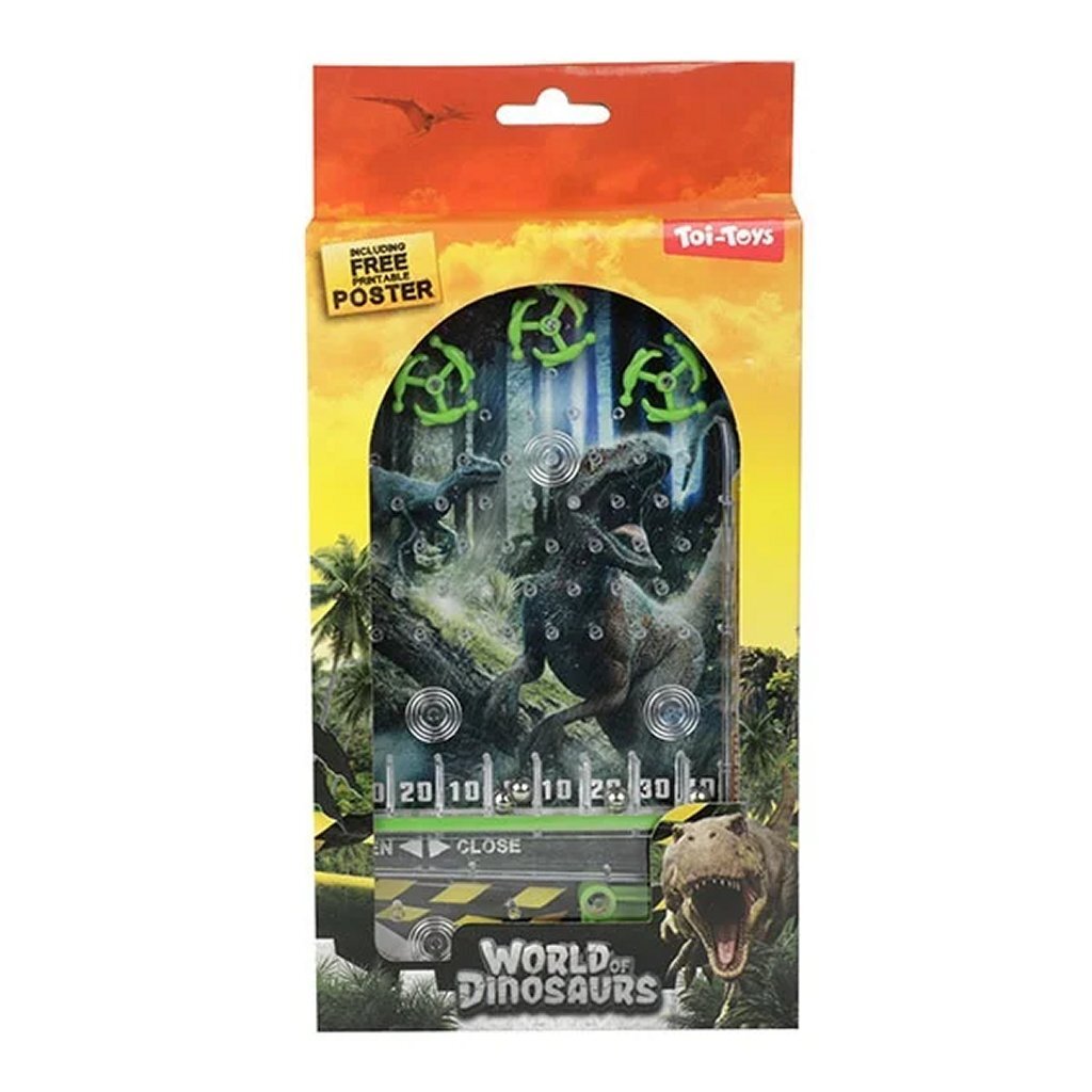 Toi-toys world of dinosaurs flipperspel
