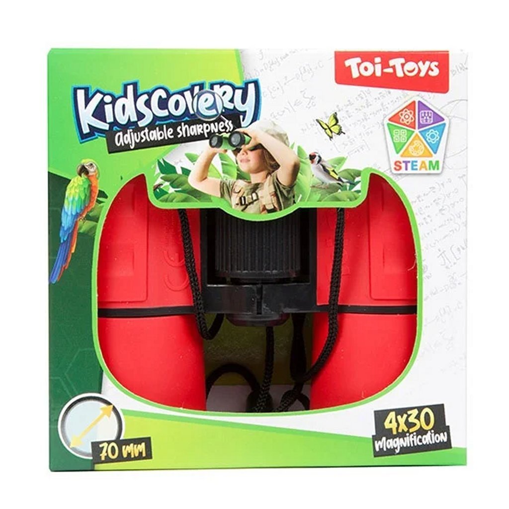 Kidscovery verrekijker kleur scherpte instelbaar