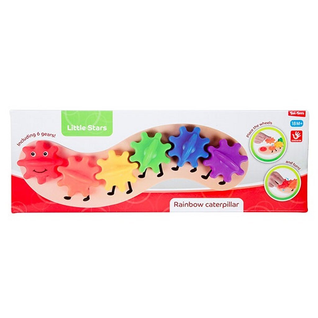 Toi-toys little stars regenboog tandwielrups