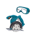 Jonotoys Elektrowerkzeuge Kreissäge mit Schutzbrille