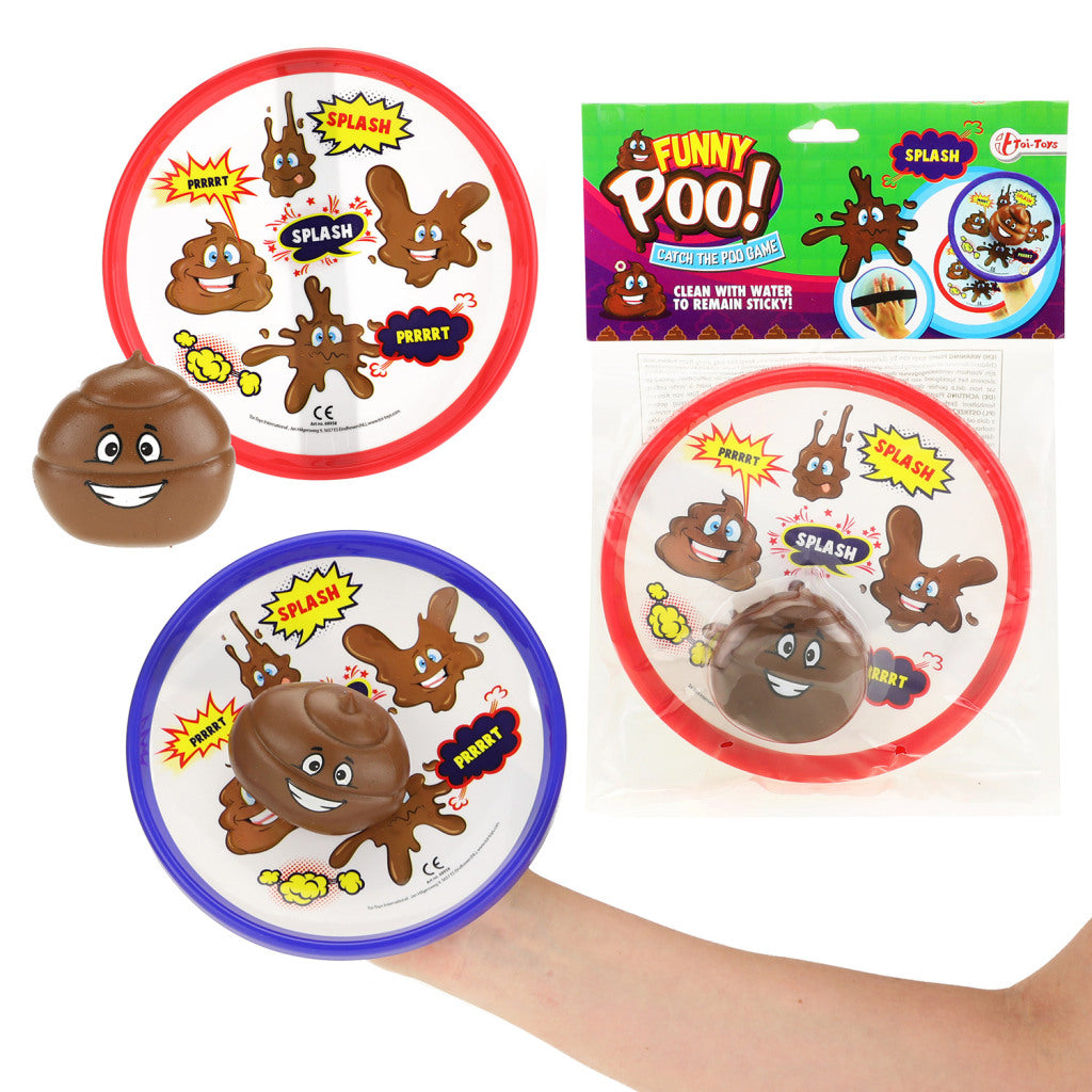 Toi-Toys Fangspiel „Kacka“ in verschiedenen Farben
