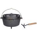 Esschert design sudderpot gietijzer 6,5 l zwart ff235
