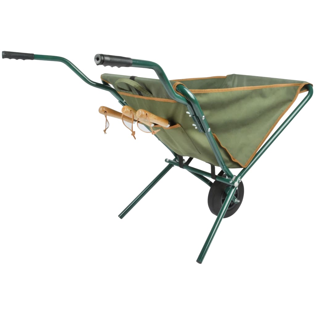 Esschert design kruiwagen inklapbaar groen gt138