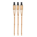 Esschert design fakkels 62.6 cm 3 stuks bamboe