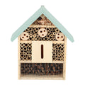 Esschert Design Insektenhotel aus Holz, 10 x 24 x 29 cm, Naturmintgrün