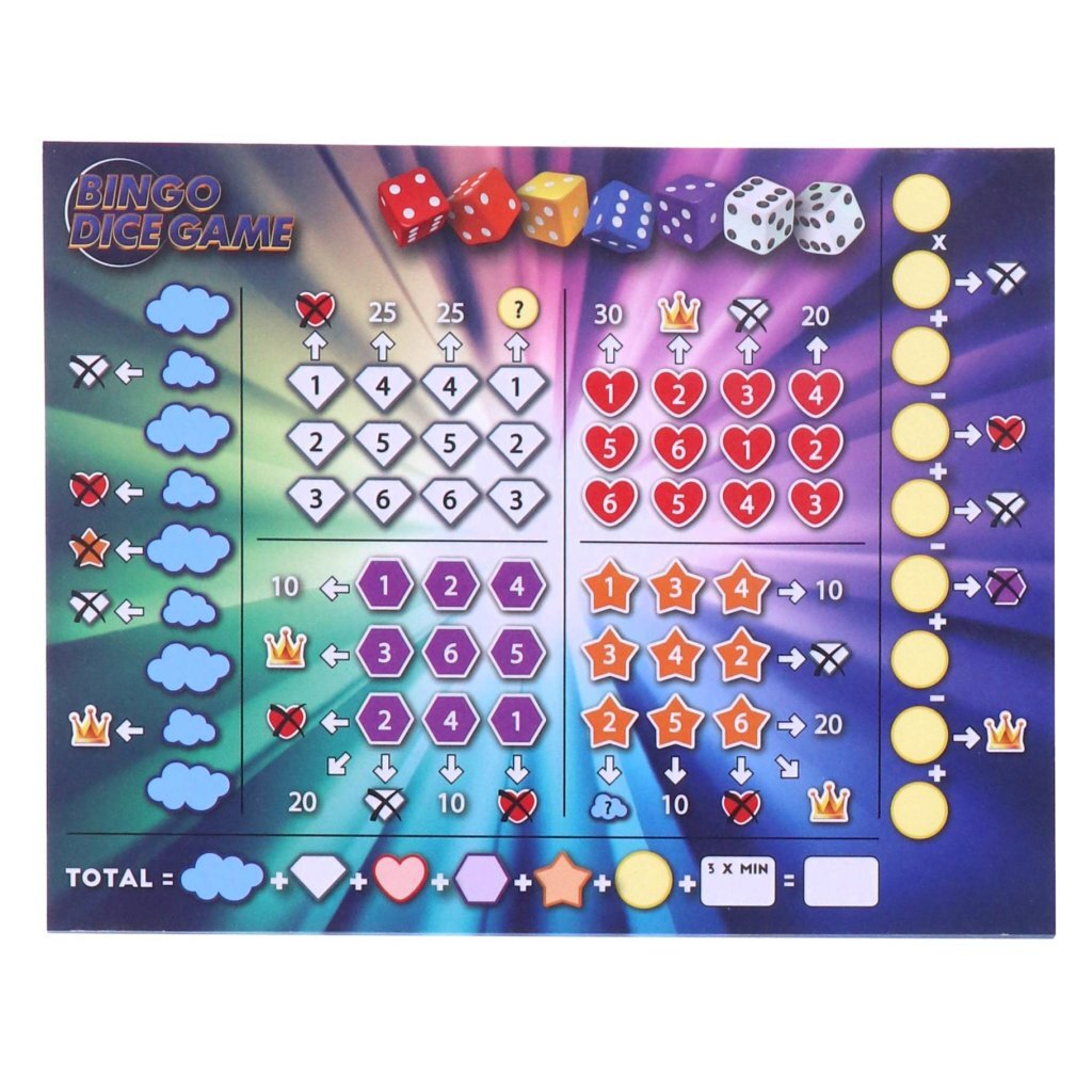 Creative craft group dobbelspellen combi-pack, 4-in-1