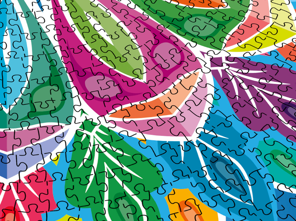 Grafix ronde puzzel mandala 1000 stukjes