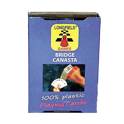 Longfield Spielkarten, 100 % Kunststoff
