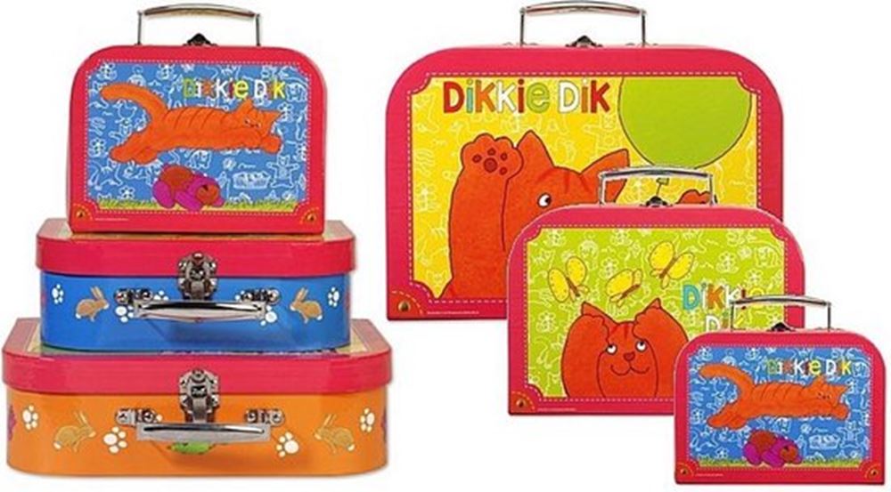 Kofferset dikkie dik 3-delig