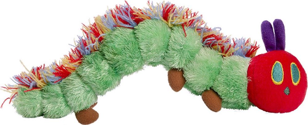 Bambolino Toys Plüschtier „Die kleine Raupe Nimmersatt“, 26 cm