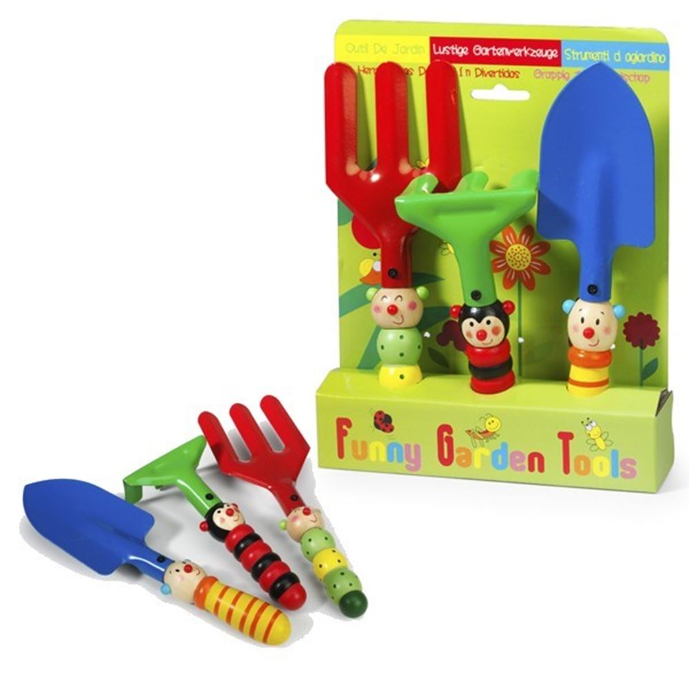 Simply for kids tuingereedschap 3 assortie. 3+ | 6 stuks