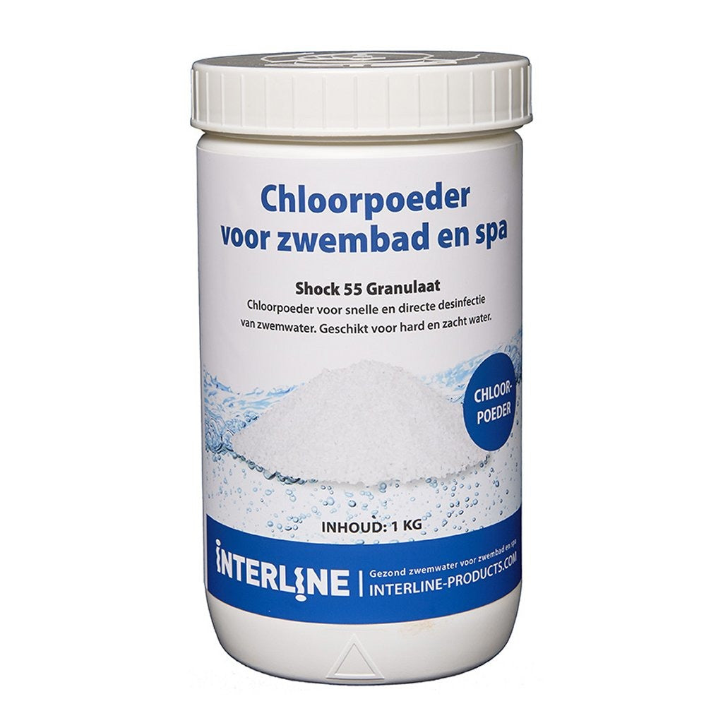 Zwischenleitungschlorgranulat 1 kg Schock 55