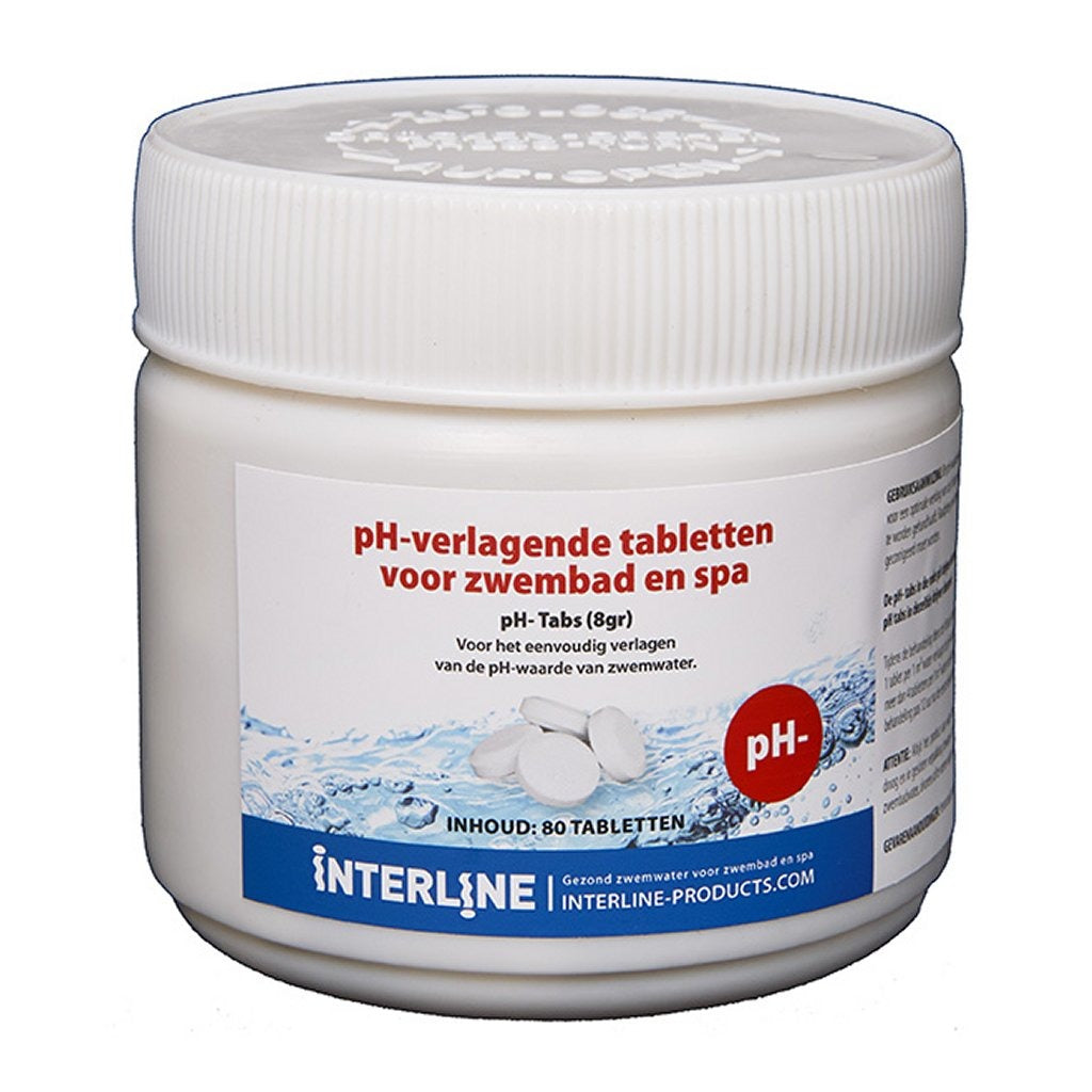 Interline pH-Minus-Tabletten, 80 Tabletten