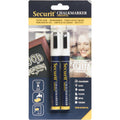 Quantore securit krijtstiften 2-6 mm wit 2 stuks